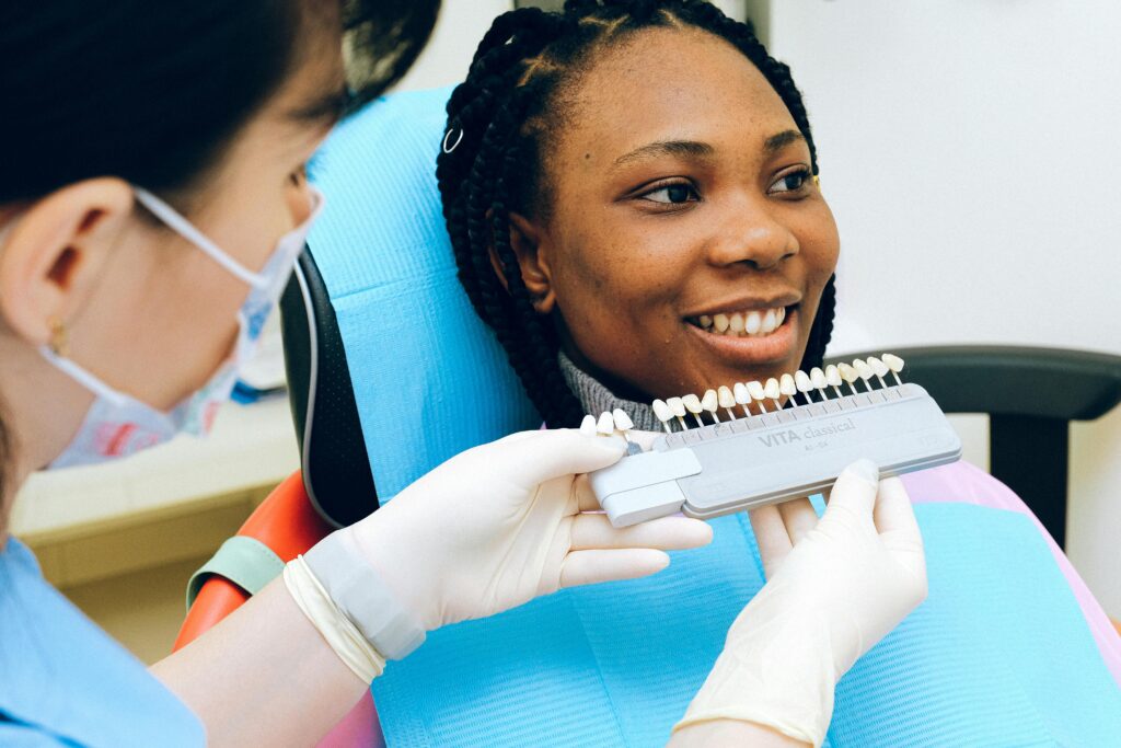 Faccette dentali lepidi suriano